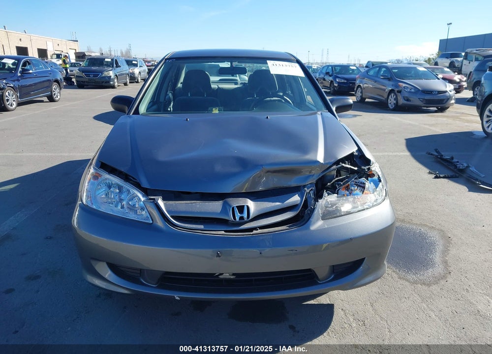 2005 HONDA CIVIC VP VIN: 2HGES163X5H561558