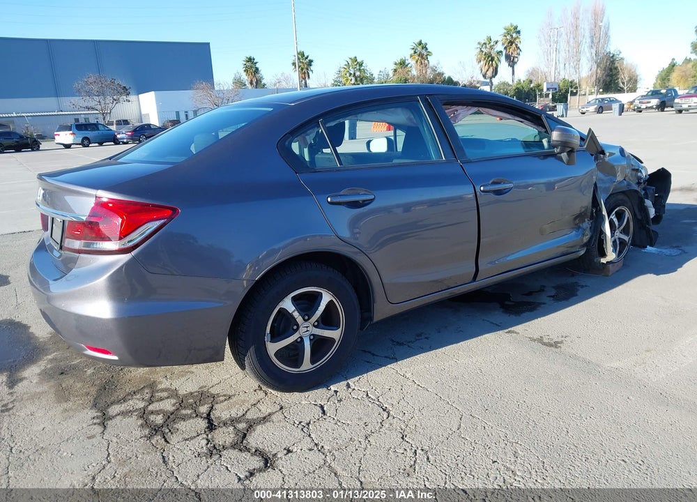 2015 HONDA CIVIC VIN: 19XFB2F7XFE703707