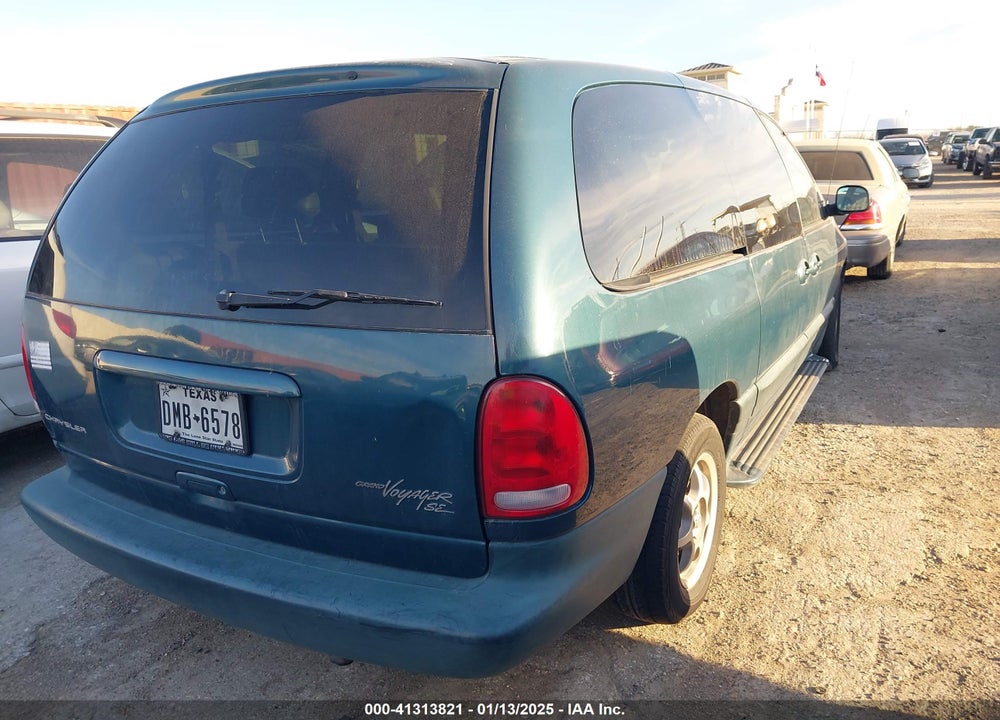 2000 CHRYSLER GRAND VOYAGER SE VIN: 1C4GJ44G1YB729215