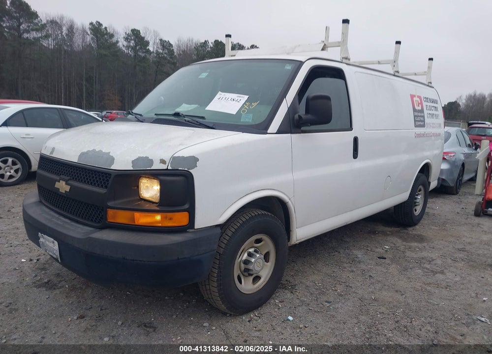 2011 CHEVROLET EXPRESS 2500 WORK VAN VIN: 1GCWGFCAXB1190710
