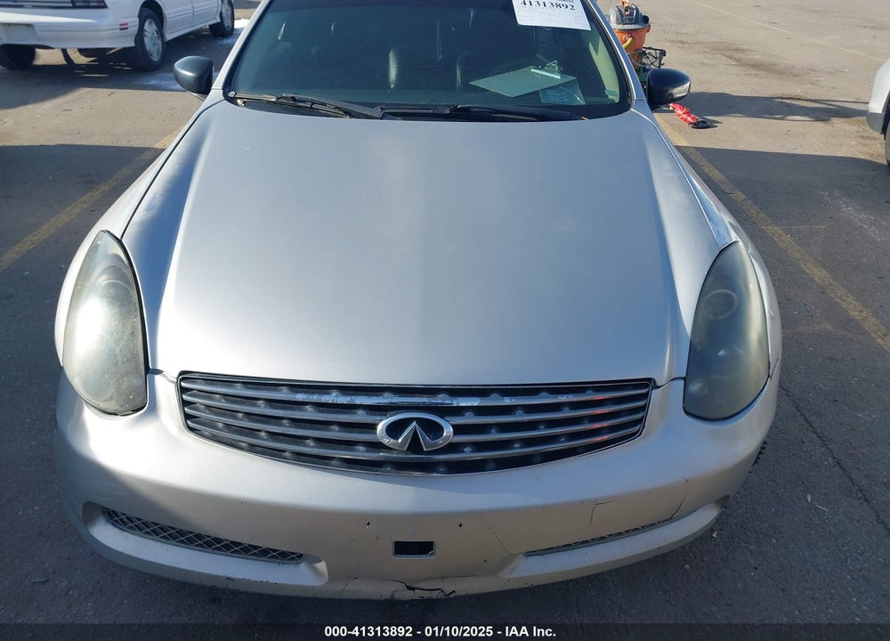 2003 INFINITI G35 BASE W/LEATHER VIN: JNKCV54E13M216761