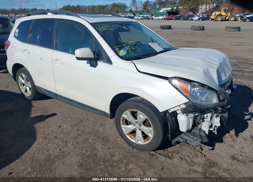 2016 SUBARU FORESTER 2.5I LIMITED VIN: JF2SJAHC4GH475822