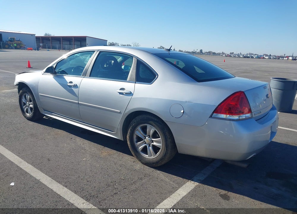 2012 CHEVROLET IMPALA VIN: 2G1WF5E39C1260701