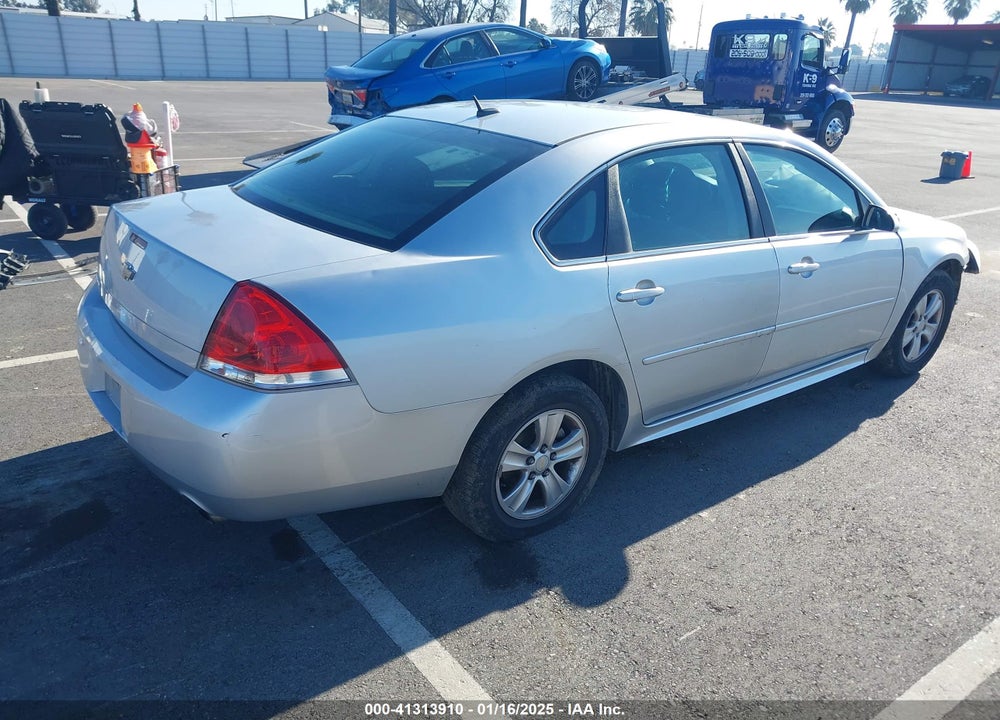 2012 CHEVROLET IMPALA VIN: 2G1WF5E39C1260701