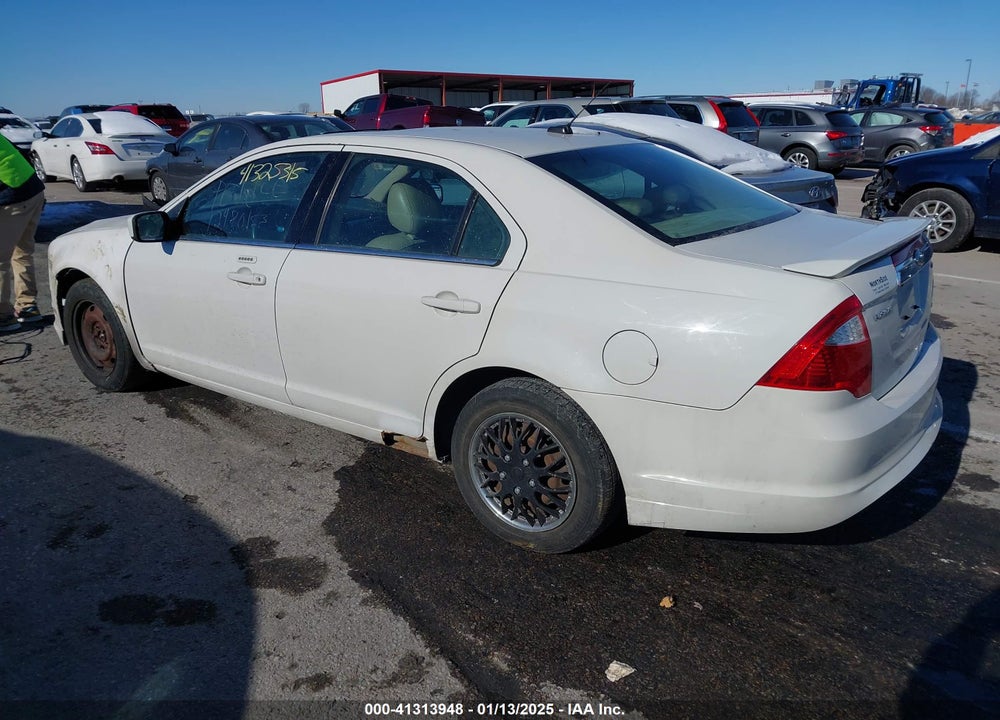 2010 FORD FUSION VIN: 3FAHP0JGXAR278292