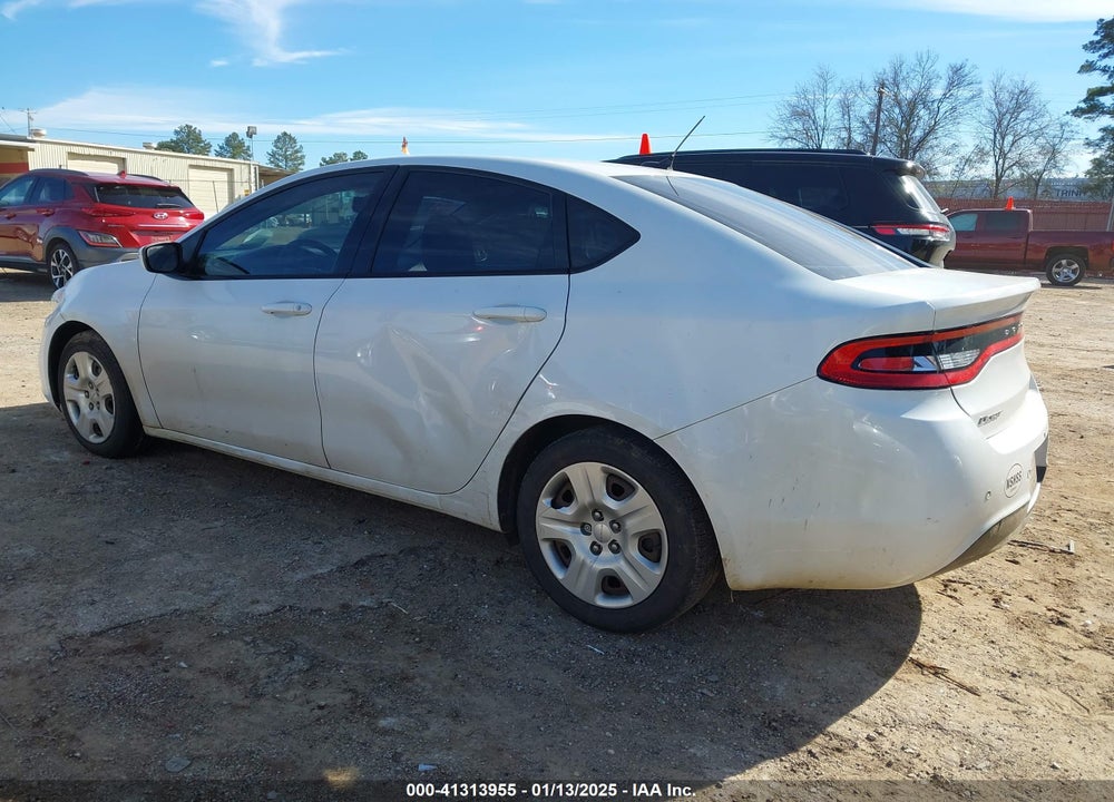 2014 DODGE DART VIN: 1C3CDFAA5ED755273