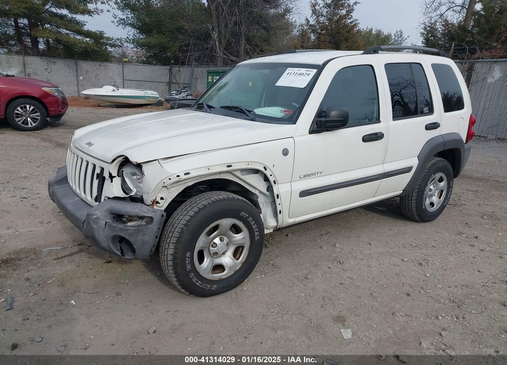 2004 JEEP LIBERTY SPORT VIN: 1J4GL48K34W217039