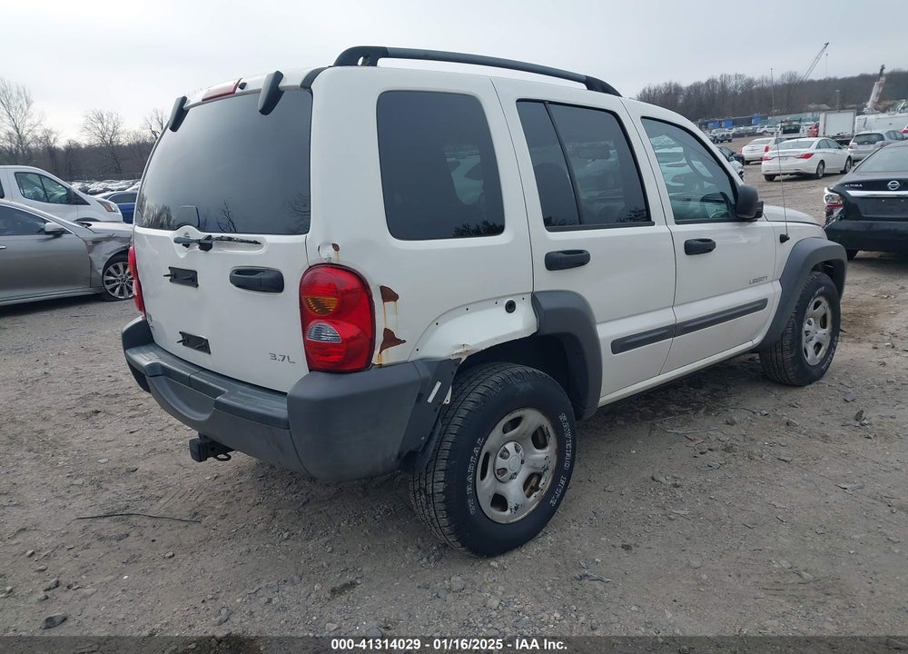 2004 JEEP LIBERTY SPORT VIN: 1J4GL48K34W217039