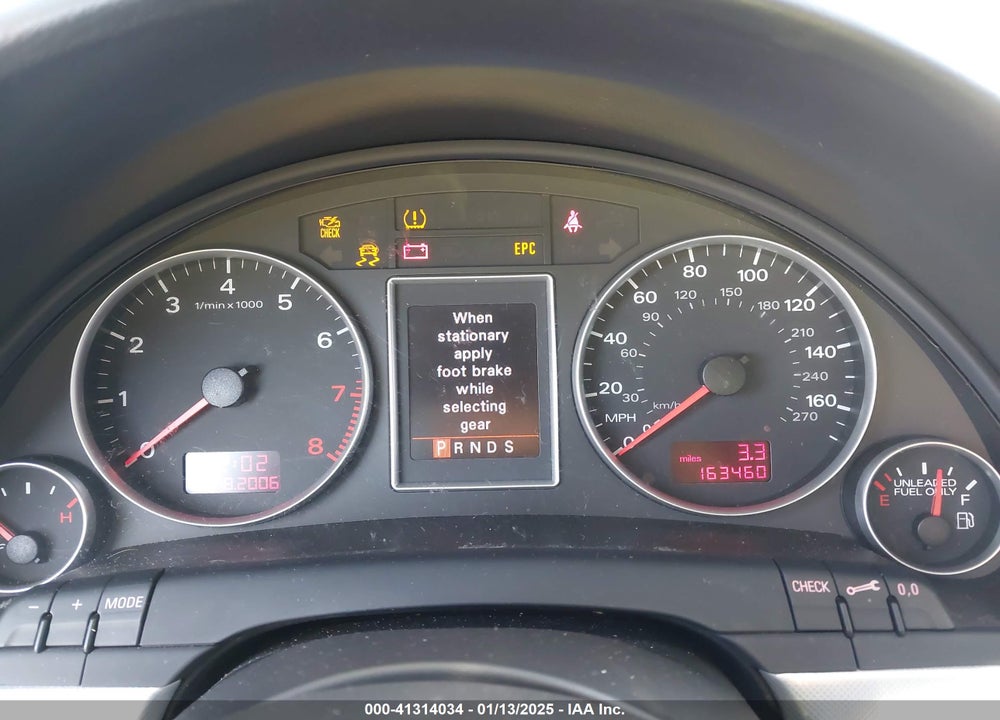 2008 AUDI A4 VIN: WAUKF98EX8A170221