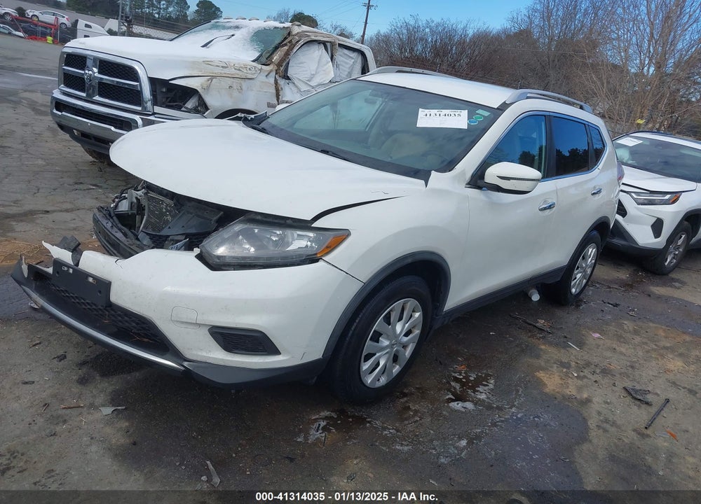 2016 NISSAN ROGUE VIN: JN8AT2MT3GW013722