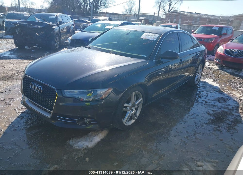 2014 AUDI A6 VIN: WAUFMAFC8EN154856
