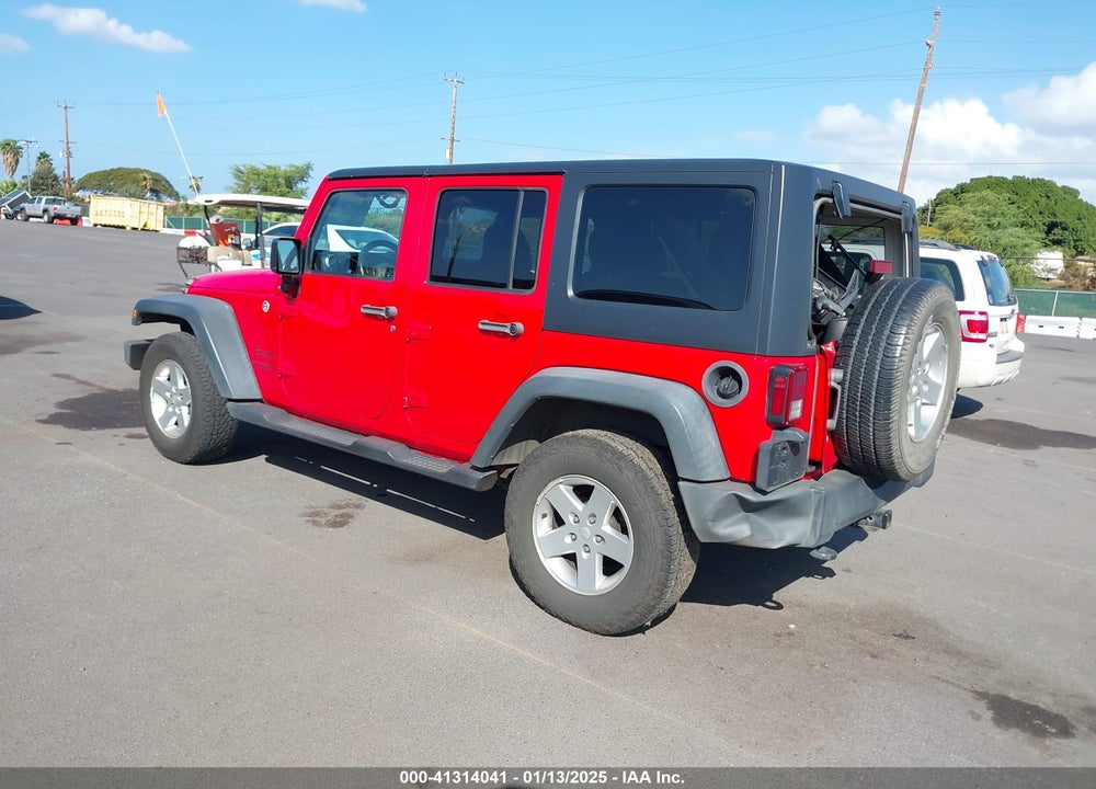 2015 JEEP WRANGLER UNLIMITED SPORT VIN: 1C4BJWDG1FL540450
