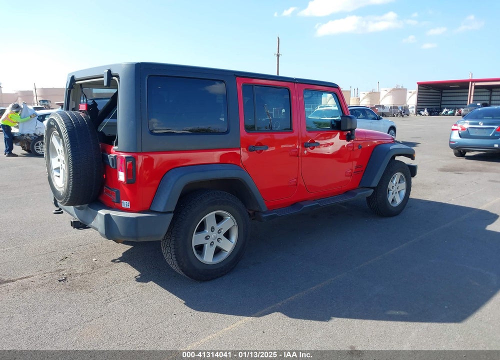 2015 JEEP WRANGLER UNLIMITED SPORT VIN: 1C4BJWDG1FL540450