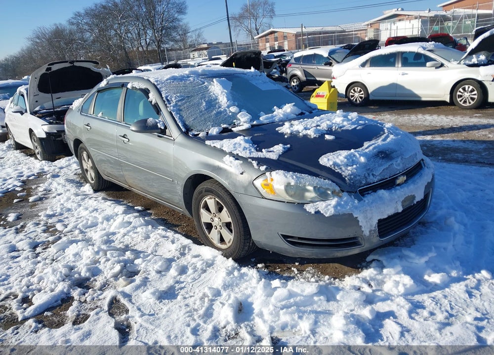 2008 CHEVROLET IMPALA LT VIN: 2G1WT58K681235595