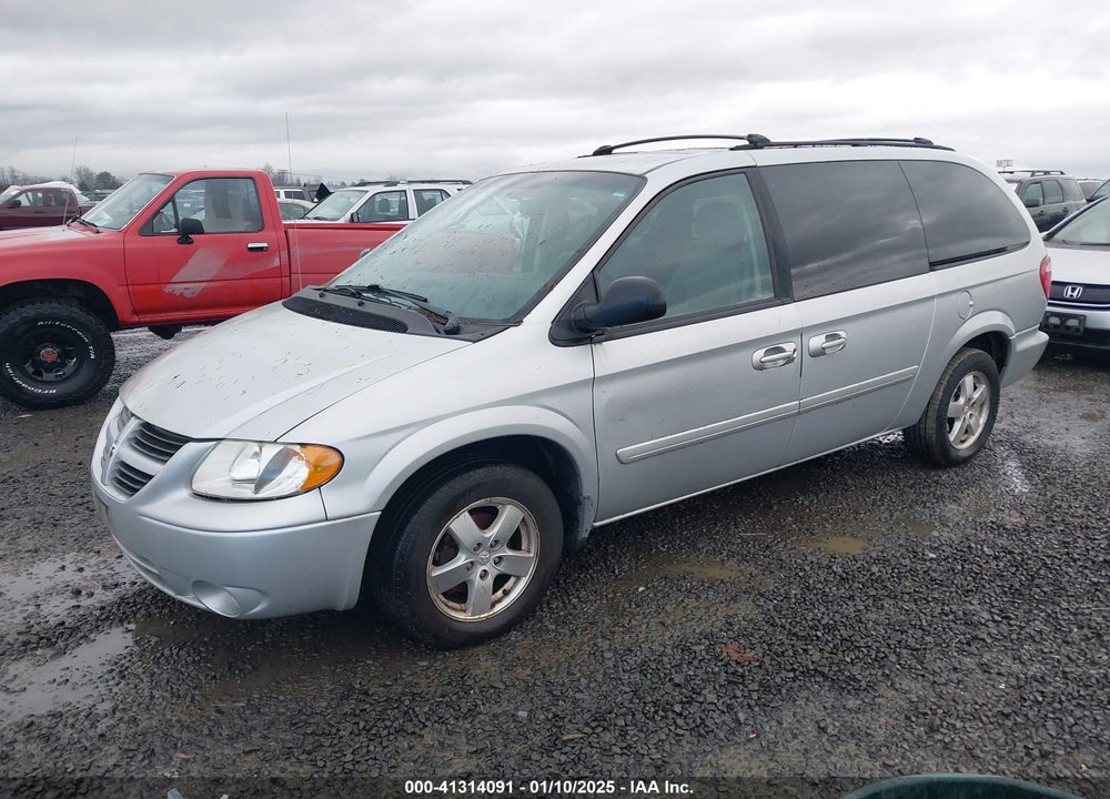 2007 DODGE GRAND CARAVAN SXT VIN: 2D4GP44L97R155493