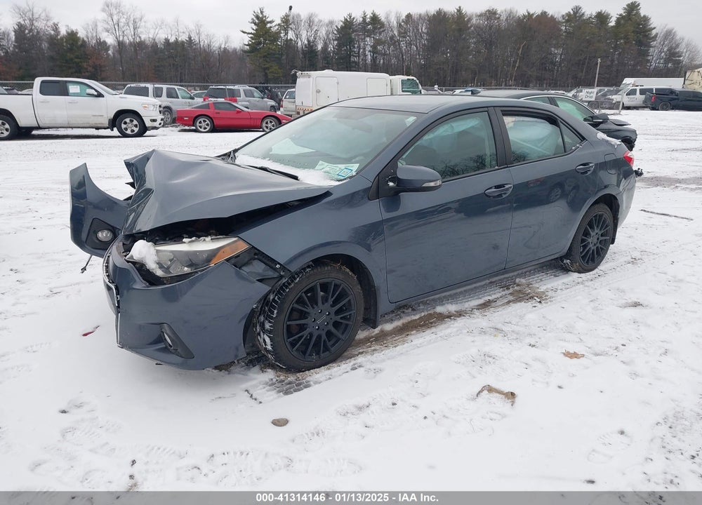2016 TOYOTA COROLLA S PLUS VIN: 2T1BURHE5GC739060