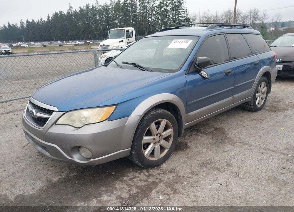 2008 SUBARU OUTBACK 2.5I/2.5I L.L. BEAN EDITION VIN: 4S4BP61C887359904
