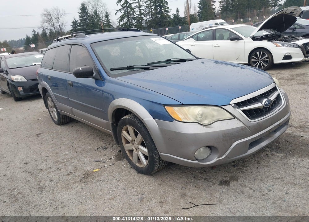 2008 SUBARU OUTBACK 2.5I/2.5I L.L. BEAN EDITION VIN: 4S4BP61C887359904