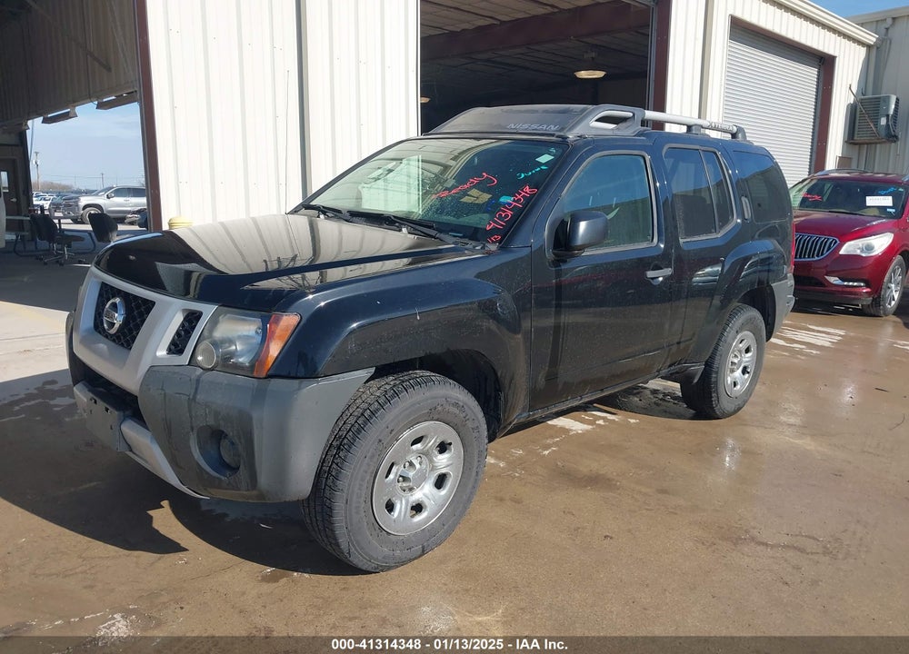 2010 NISSAN XTERRA X VIN: 5N1AN0NW1AC509528