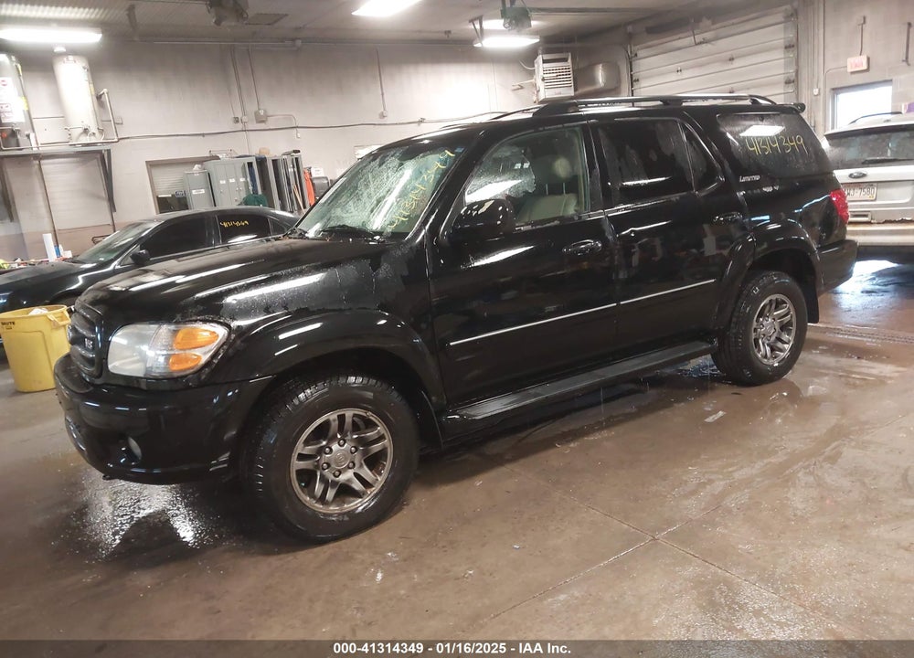 2004 TOYOTA SEQUOIA LIMITED V8 VIN: 5TDBT48A14S211599