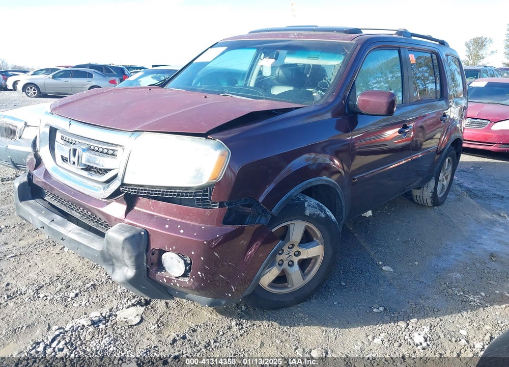 2011 HONDA PILOT EX-L VIN: 5FNYF3H52BB051927