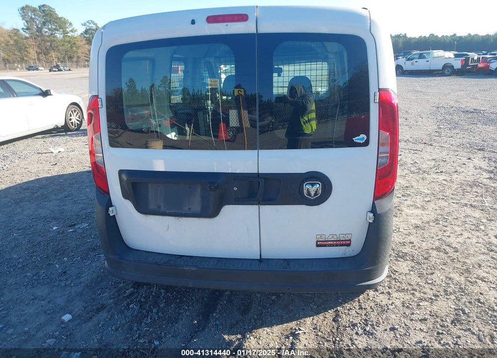 2021 RAM PROMASTER CITY TRADESMAN VIN: ZFBHRFAB0M6S83601