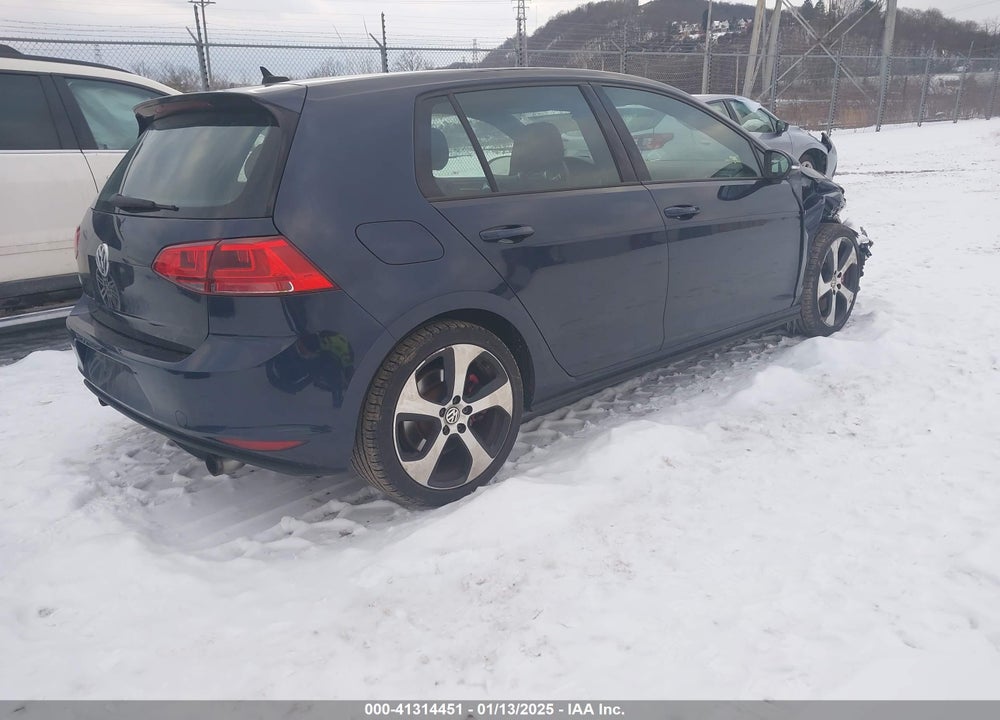 2017 VOLKSWAGEN GTI VIN: 3VW447AU5HM005815
