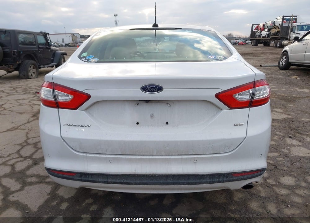 2016 FORD FUSION SE VIN: 3FA6P0H73GR309887