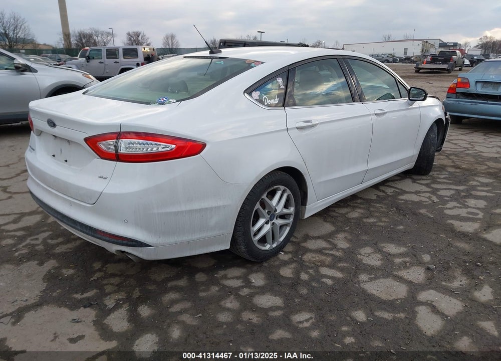 2016 FORD FUSION SE VIN: 3FA6P0H73GR309887