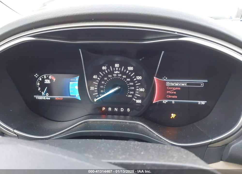2016 FORD FUSION SE VIN: 3FA6P0H73GR309887
