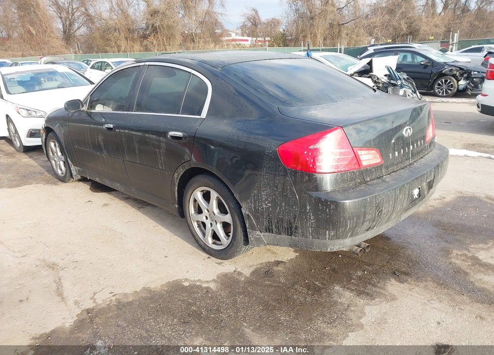 2004 INFINITI G35X VIN: JNKCV51F84M701378