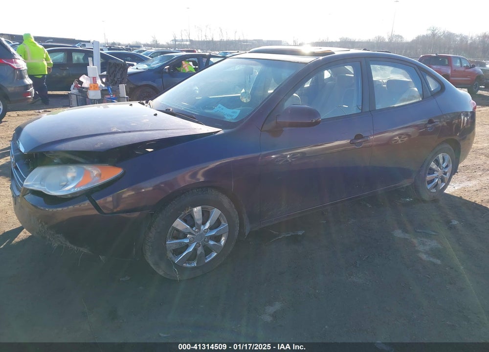 2009 HYUNDAI ELANTRA VIN: KMHDU46D59U817697