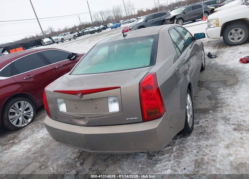 2007 CADILLAC CTS VIN: 1G6DP577370186658