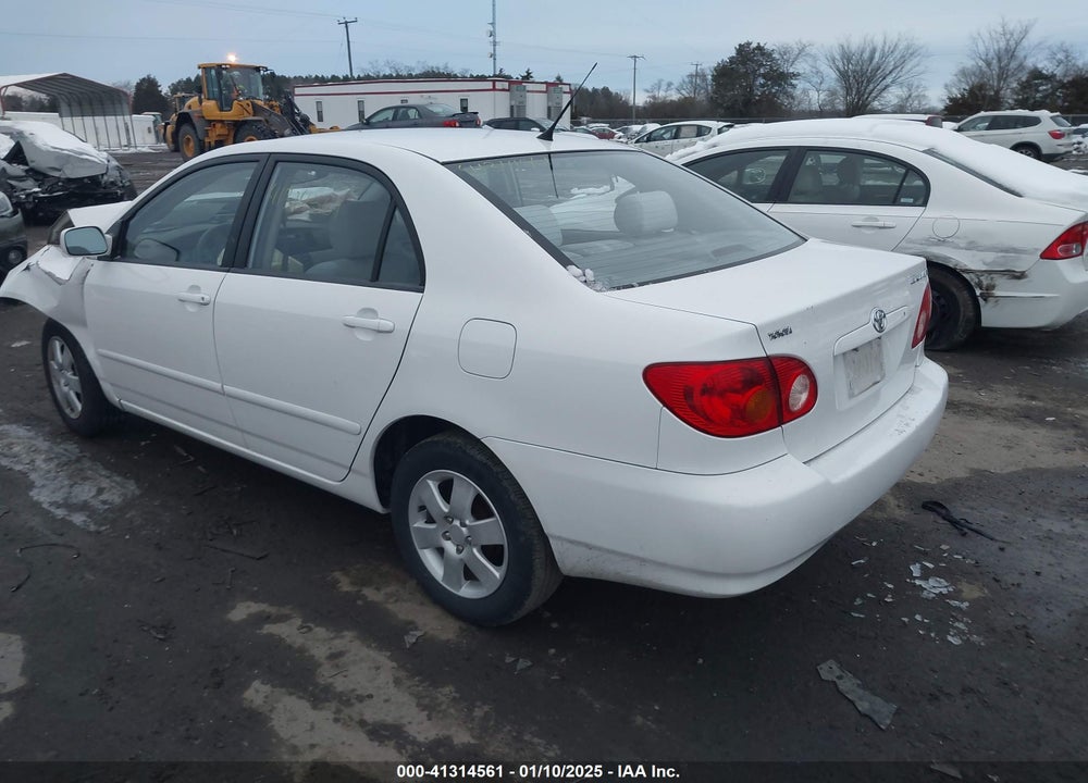 2004 TOYOTA COROLLA LE VIN: 2T1BR32E24C315953