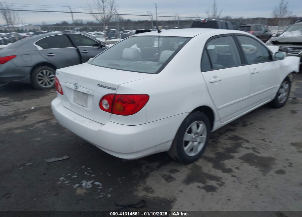 2004 TOYOTA COROLLA LE VIN: 2T1BR32E24C315953