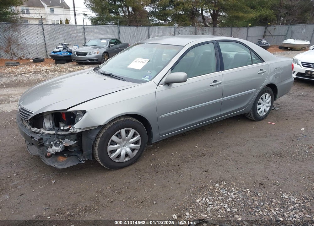 2005 TOYOTA CAMRY LE VIN: 4T1BE32K75U960759