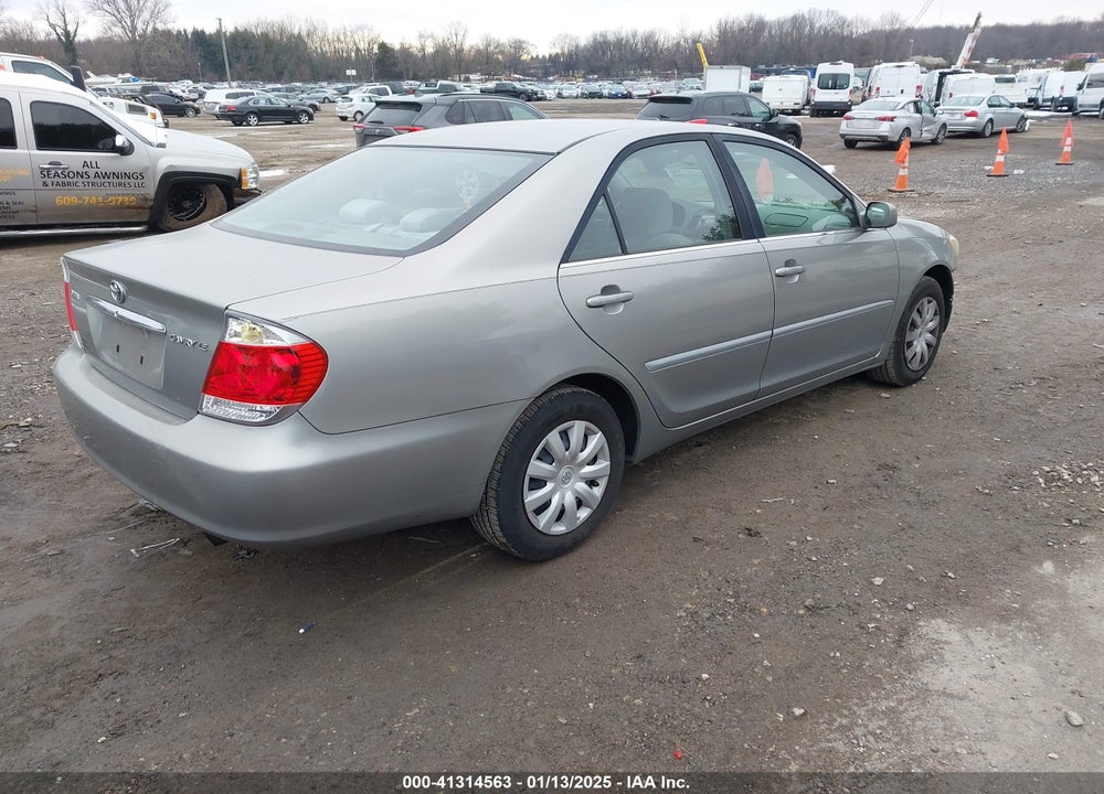 2005 TOYOTA CAMRY LE VIN: 4T1BE32K75U960759