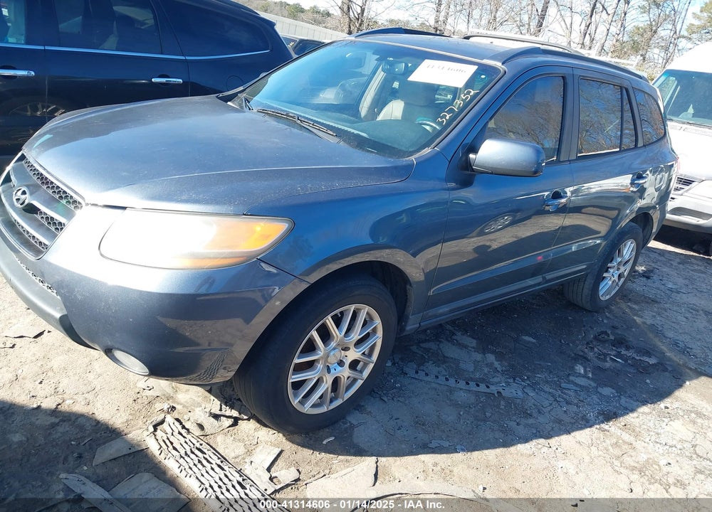 2009 HYUNDAI SANTA FE LIMITED VIN: 5NMSH13E49H327352