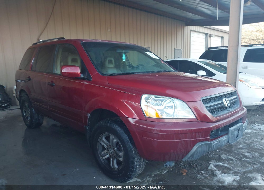 2005 HONDA PILOT EX-L VIN: 5FNYF18695B015119