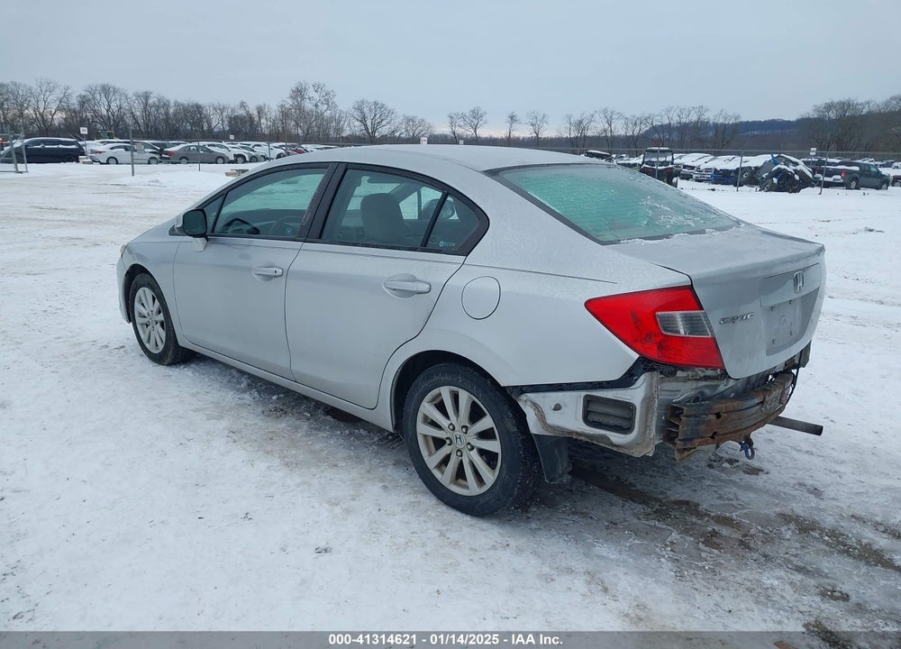 2012 HONDA CIVIC VIN: 2HGFB2F87CH306921