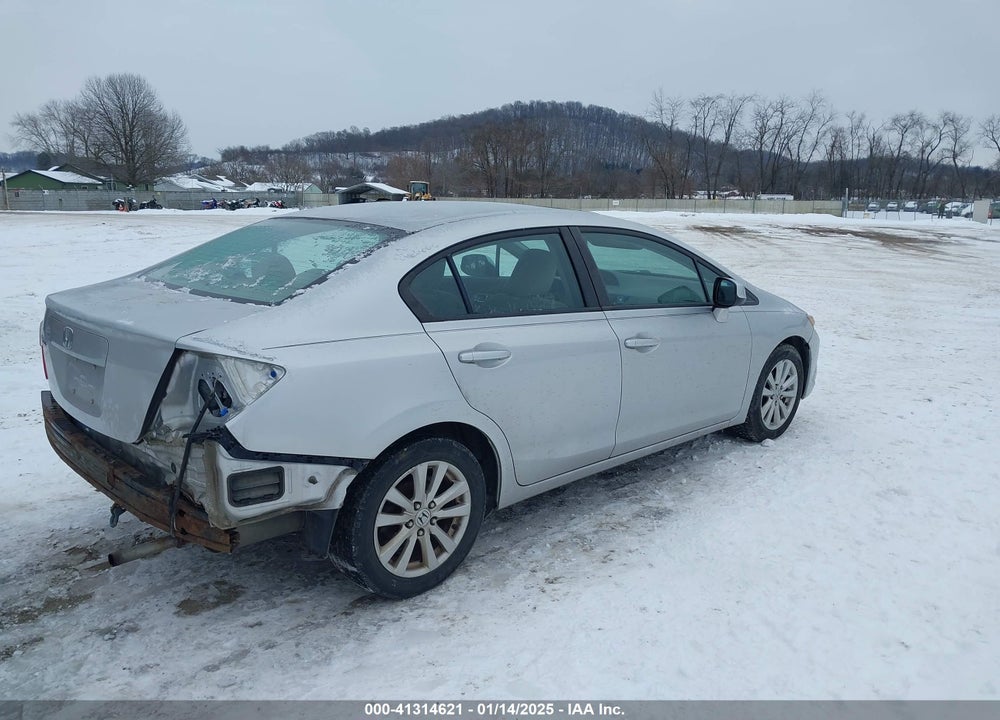 2012 HONDA CIVIC VIN: 2HGFB2F87CH306921