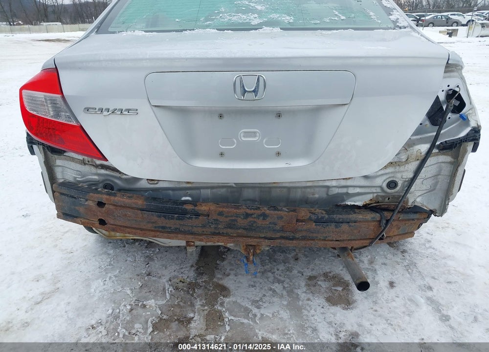 2012 HONDA CIVIC VIN: 2HGFB2F87CH306921