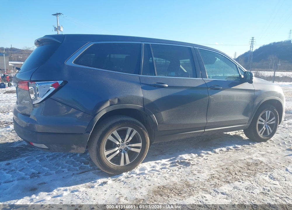 2017 HONDA PILOT EX-L VIN: 5FNYF6H59HB015260