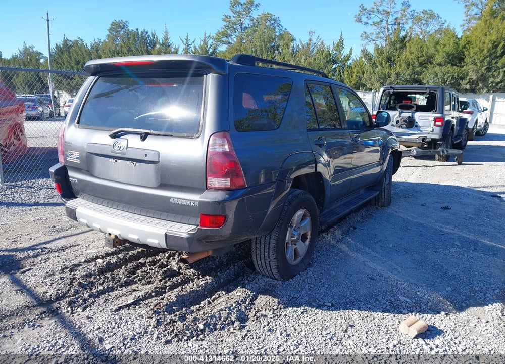 2004 TOYOTA 4RUNNER SR5 V6 VIN: JTEZU14R148021419