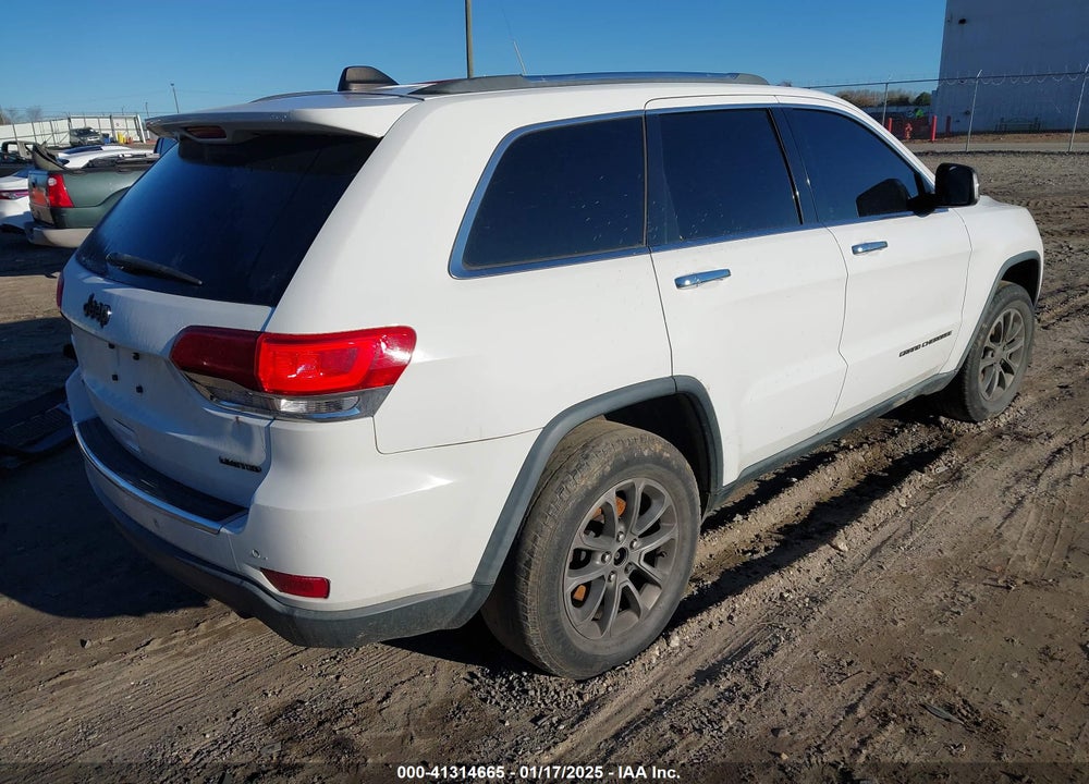 2014 JEEP GRAND CHEROKEE LIMITED VIN: 1C4RJFBG6EC238815