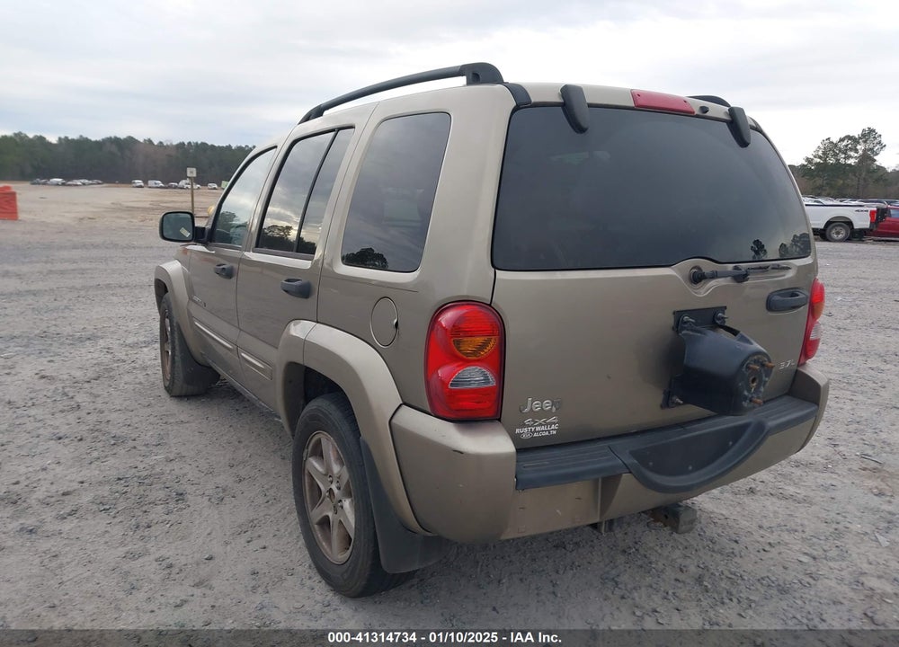 2003 JEEP LIBERTY LIMITED EDITION VIN: 1J4GL58K63W679762