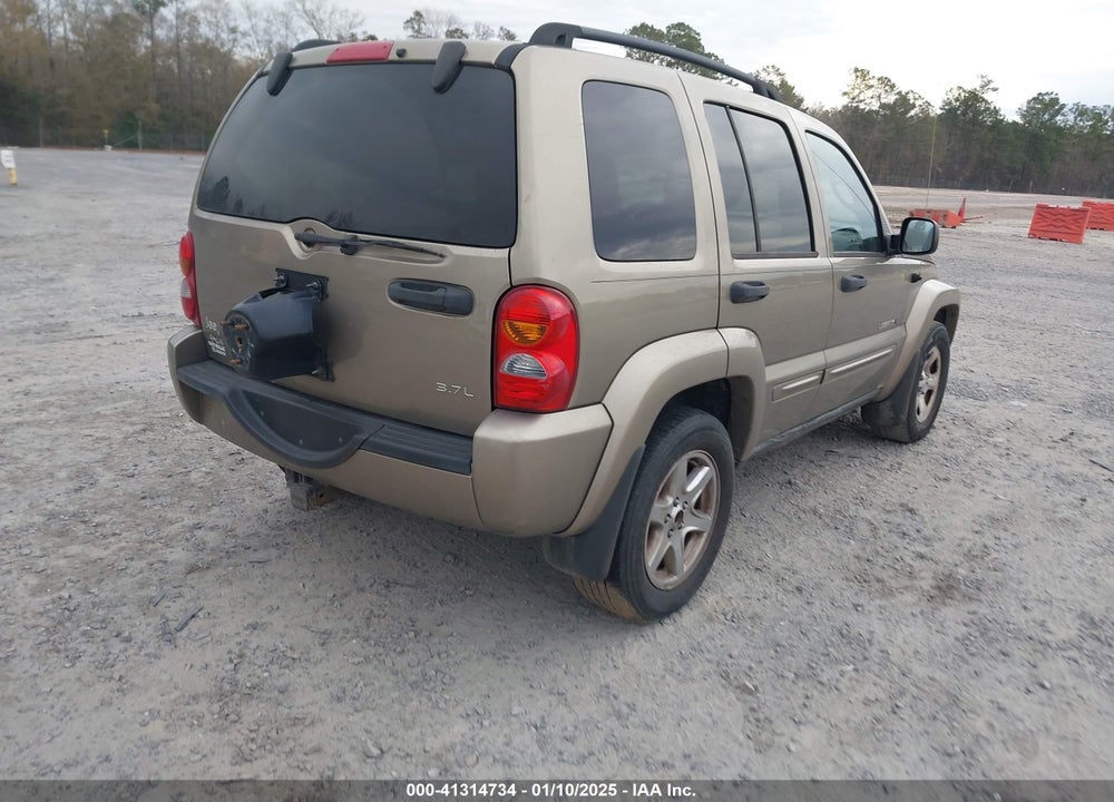 2003 JEEP LIBERTY LIMITED EDITION VIN: 1J4GL58K63W679762