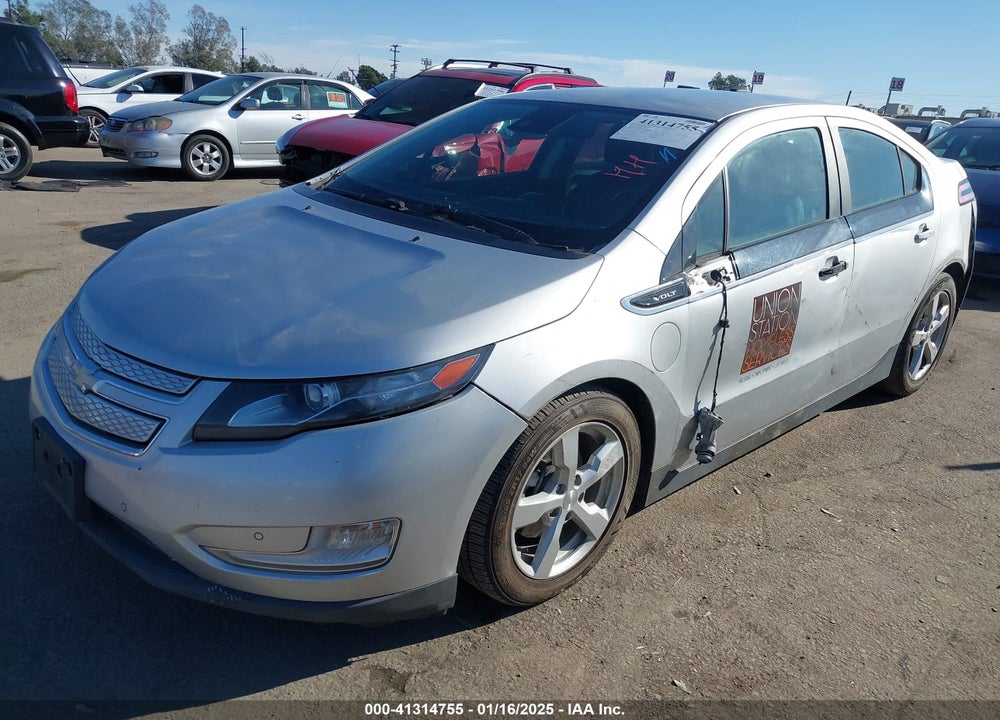 2013 CHEVROLET VOLT VIN: 1G1RH6E40DU127207