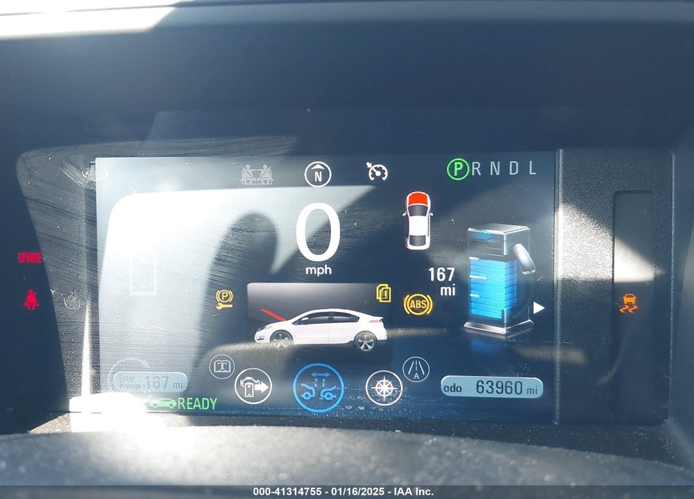 2013 CHEVROLET VOLT VIN: 1G1RH6E40DU127207