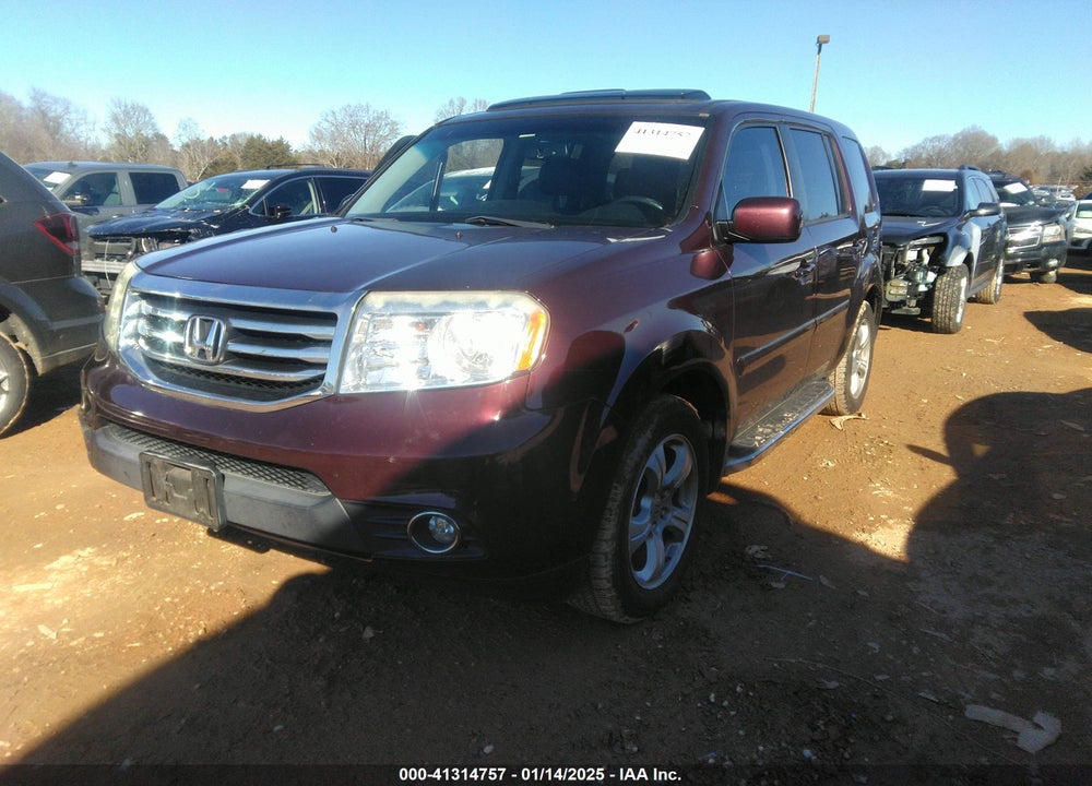 2015 HONDA PILOT EX-L VIN: 5FNYF3H55FB011234
